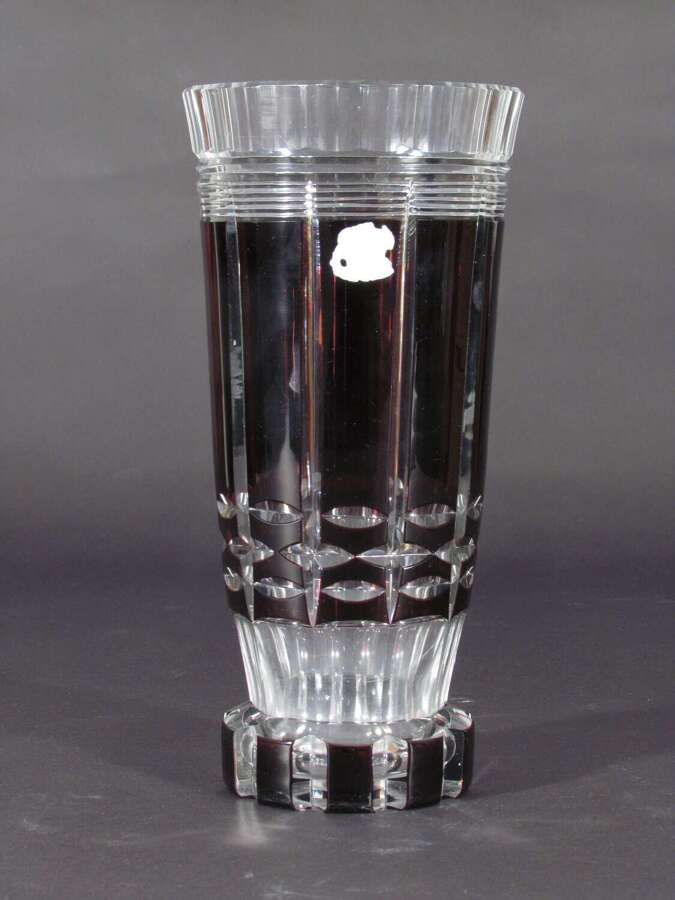 Cut Crystal Vase